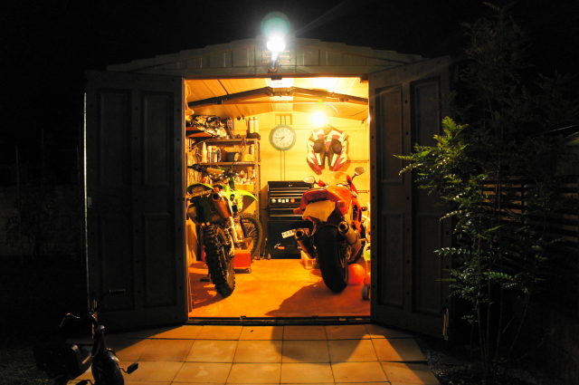 アメリカンバイクガレージキット５選 自分で楽しんで建てるキット老ライダーブログ オートバイブログ 大人のバイクライフ