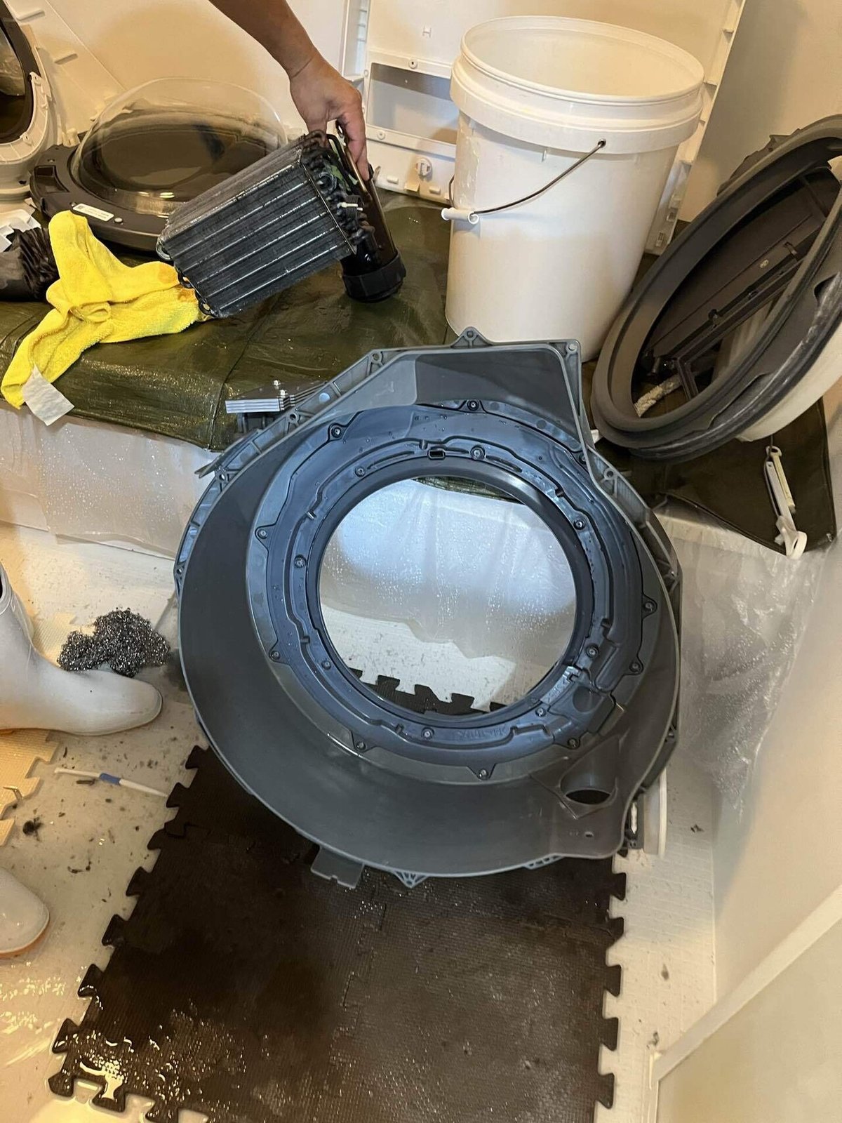 アイリスオーヤマ洗濯機 IAW-T504 分解洗浄済み