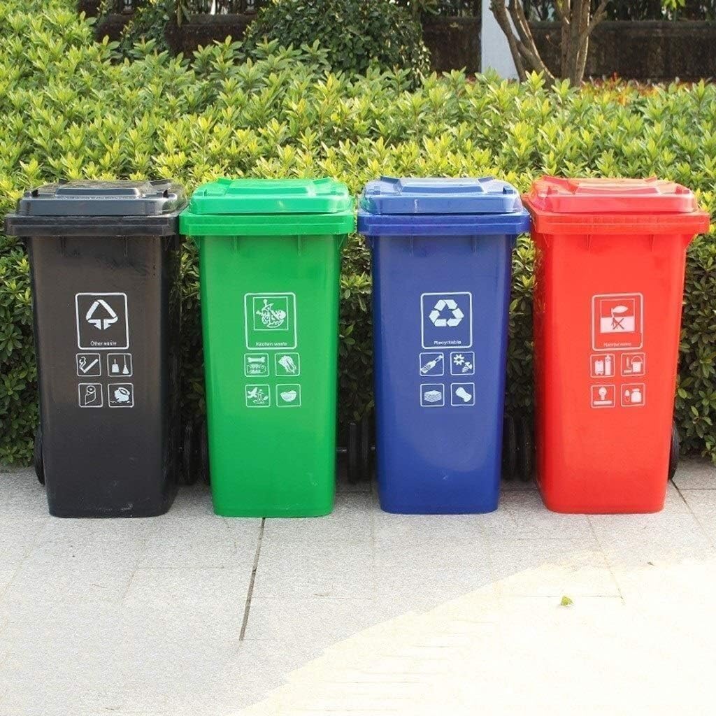 ゴミ箱 屋外 ゴミ箱 大容量 屋外廃棄物リサイクルビン高級ステンレススチールゴミ箱ホテル垂直