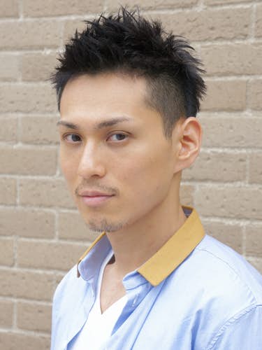 メンズビジネスパーマツーブロックショート神田、浅草の理容室、床屋銀座マツナガ