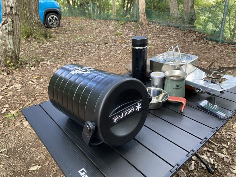 ワークマン キャンプ用真空ハイブリッドコンテナとアルミテーブルをゲット！ワークマンアンバサダーサリーが徹底レビューちょっとキャンプ行ってくる