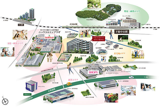 下総中山駅周辺の町並みランキングTOP1 - じゃらんnet