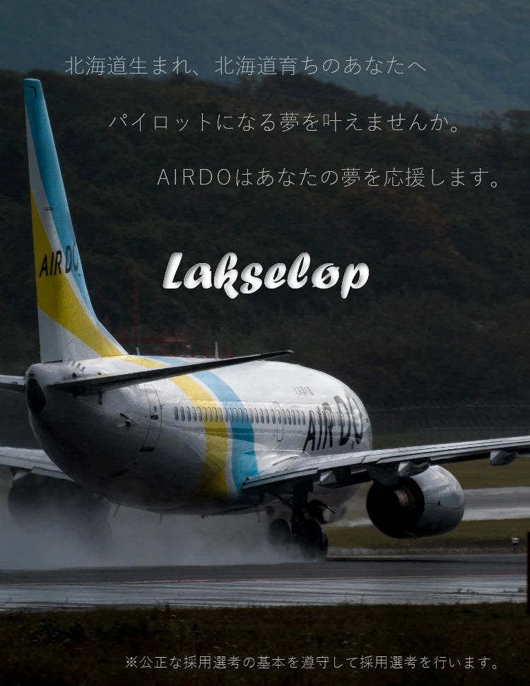 HAC-北海道エアシステム 客室乗務員募集既卒□ 募集職種 客室乗務職 既卒□ 業務内容「北の運航のプロフェッショナルとして、安全・安心で お客さまが親しみやすい空の旅を創ります。」「近くて速いJALリージョナル拠点「Sapporo丘珠」を創り、 地域社会と