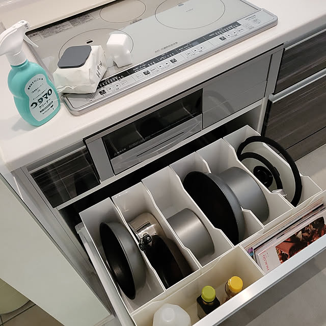 ティファール T-fal のフライパンセットを購入＊キッチン引き出しの収納方法を見直し！コノトキロク