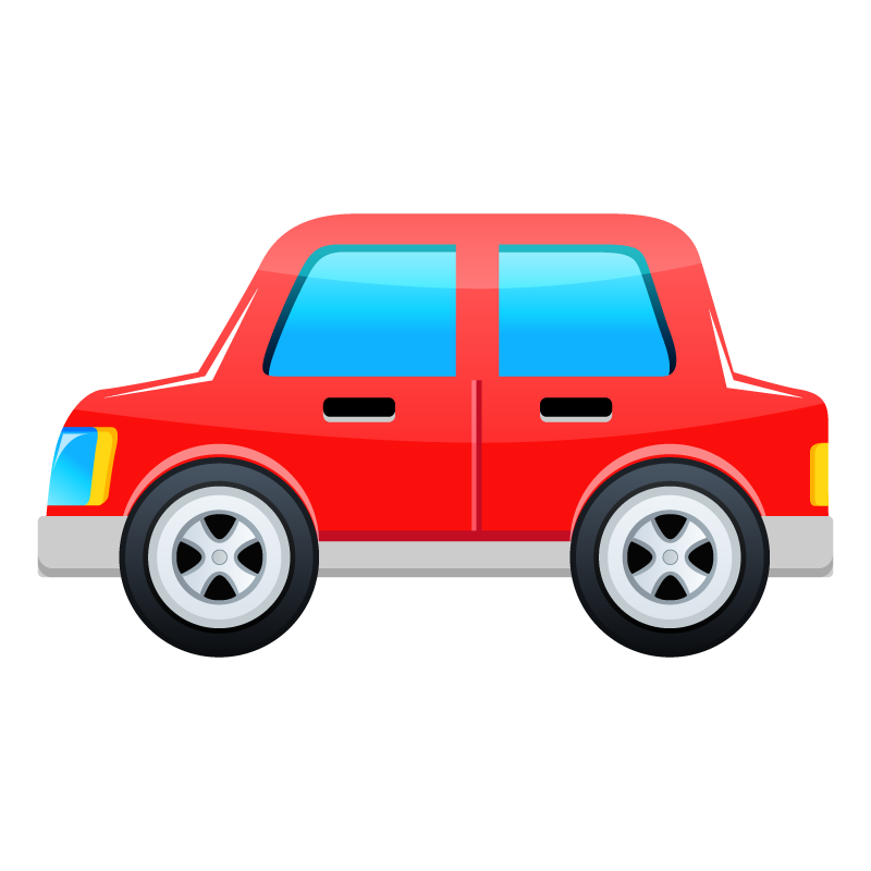 車アイコンの無料イラスト素材イラストイメージ