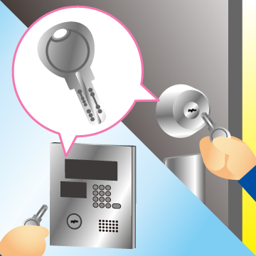 MIWA 美和ロック RAタイプ シリンダー錠 玄関ドア 鍵 交換 自分で マンション 公団錠