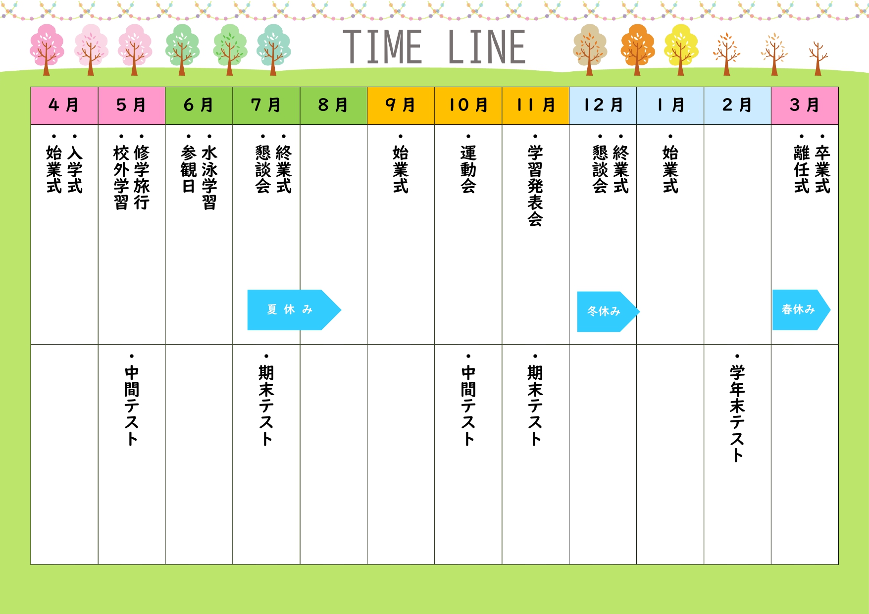 Microsoft365.com の無料の毎週の予定表テンプレート - Microsoft サポート