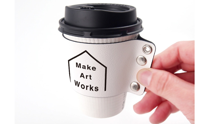 PUレザーグッズカップスリーブ