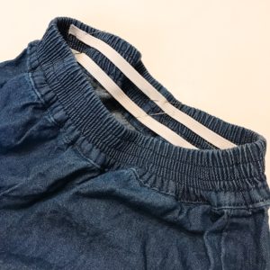 ズボンに直接縫い付けてあるウエストゴムの簡単な直し方 忙しいお母さんにつれづれリメイク日和