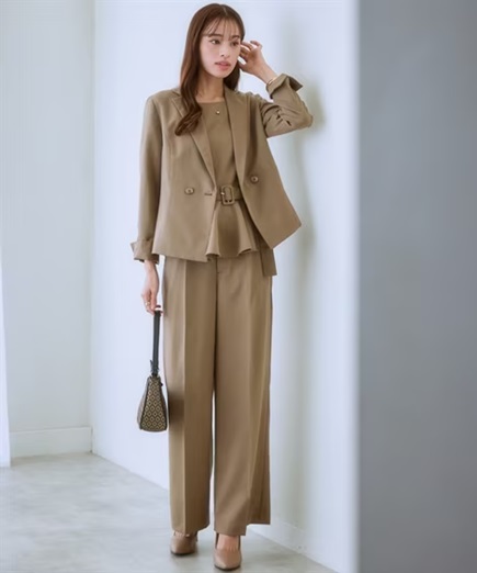 就活 レディース パンツスーツ 通販 ニッセン公式