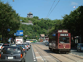 路面電車】熊本市電 【Tram】 Kumamoto City Tram