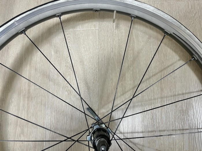 自転車のスポークが折れたのでプロに修理依頼 コストは3000円 - 今日の猫たちBlog版