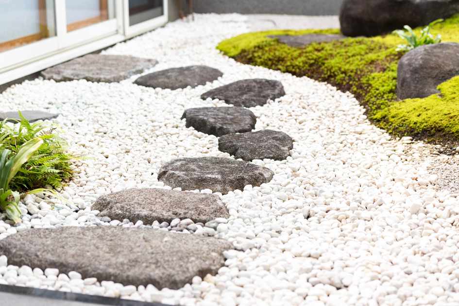 化粧砂利 マーブロックグリーン 15kg 環境スマイル