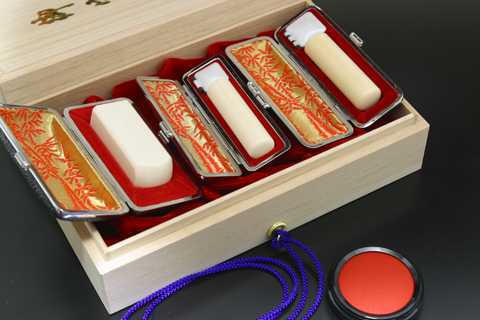 楽天市場 開運印鑑3本の通販