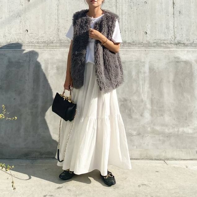 トレンドのファージレを綺麗めコーデyoko's sunnyday life