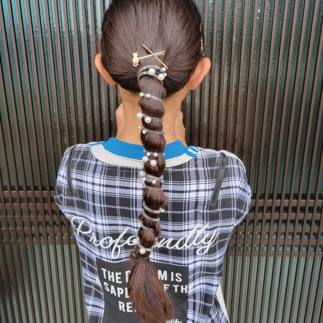 スプリングヘアゴムが伸びた！切れた！～直りますよDIYで 費用ゼロＤＩＹっしょい