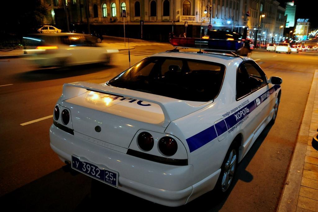 状態自動車訴追のロシアの警察パトカー — ストック編集用写真©blinow61 166954664