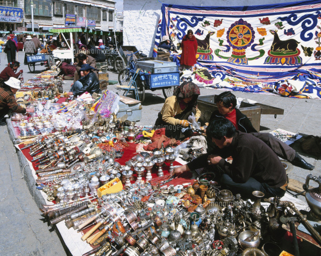 露店商のイラスト素材 - PIXTA