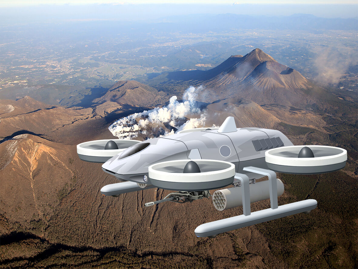 中国軍「異形の無人機」自衛隊が初確認！偵察だけでなく攻撃も可能な機体か 空自が東シナ海で撮影乗りものニュース