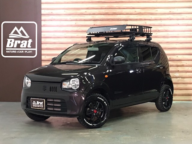 アルトをリフトアップ やんちゃなレーシースタイルに大変身！～4WDサービスパドックさん～