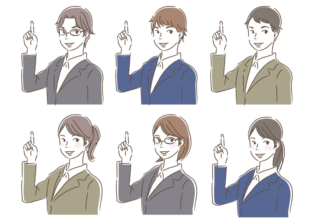 キャリアウーマンのイラスト商用可・フリーイラスト素材集ちょうどいいイラスト