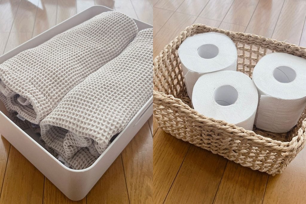 550円 とは思ったけど ダイソー むしろ安いわ♡とりあえずあと3つは欲しい“収納ボックス”TRILL トリル