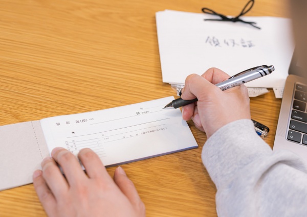 見積・納品・請求書 領収書 の在中スタンプOSANPO Shopping手帳に役立つスタンプ雑貨の通販