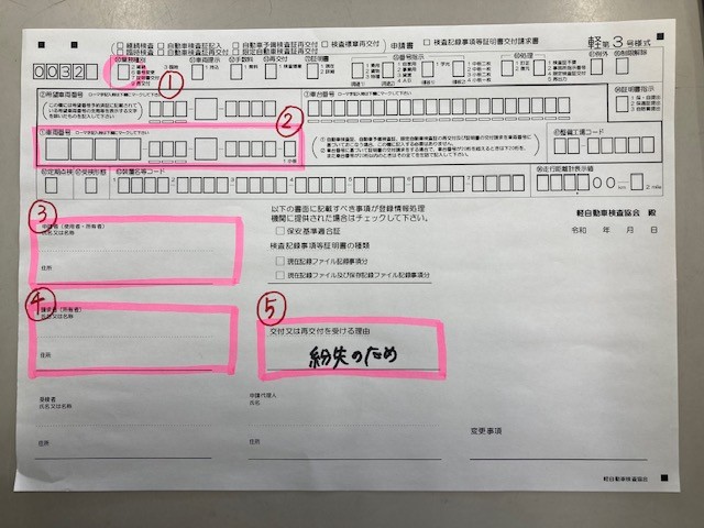 中古車の新規登録手続 | 愛知車庫証明・名義変更手続きセンター