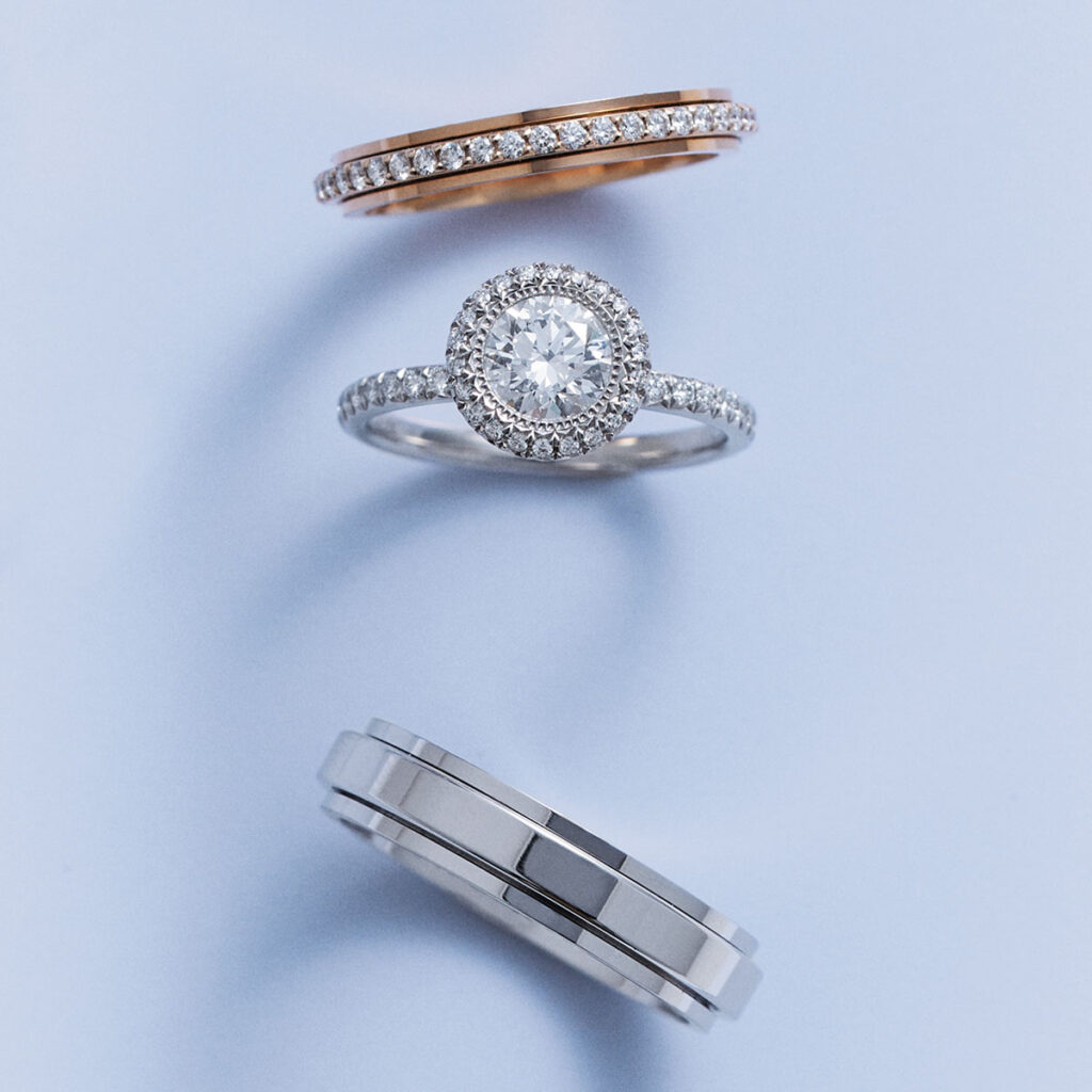 まばゆい輝きにときめく、グラフのブライダルリング6選Oggi.jp