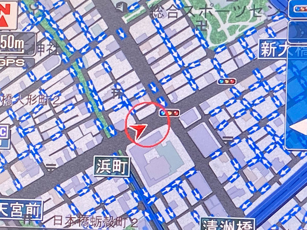 100 mスケール時の一方通行マーク地図に表示する情報を設定する地図表示カスタマイズナビゲーションAVIC-CL902 AVIC-CW902 AVIC-CZ902 AVIC-CZ902XS AVIC-CE902シリーズ用ユーザーズガイド パイオニア株式会社