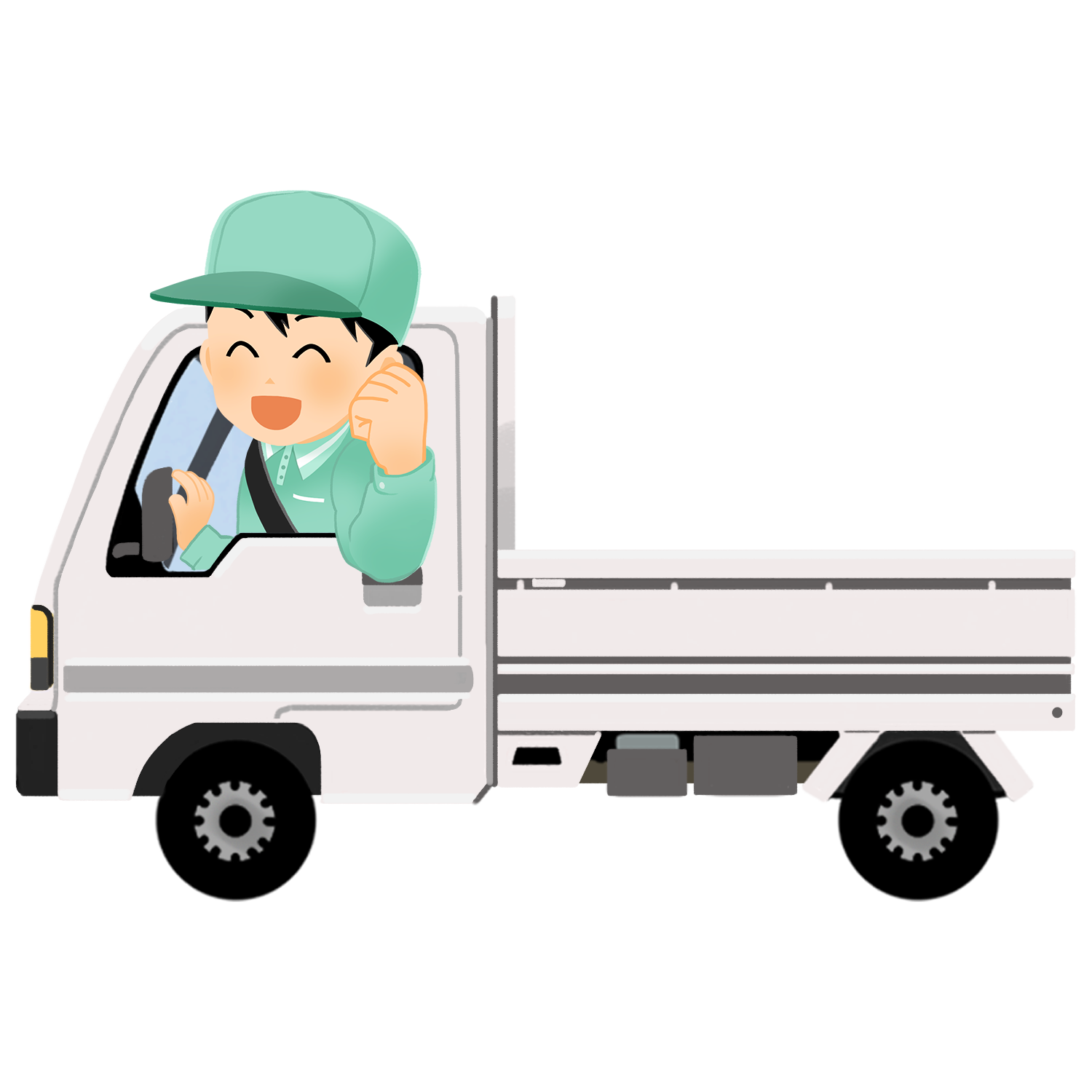 トラック運転手・ドライバー イラスト素材7574899- フォトライブラリ