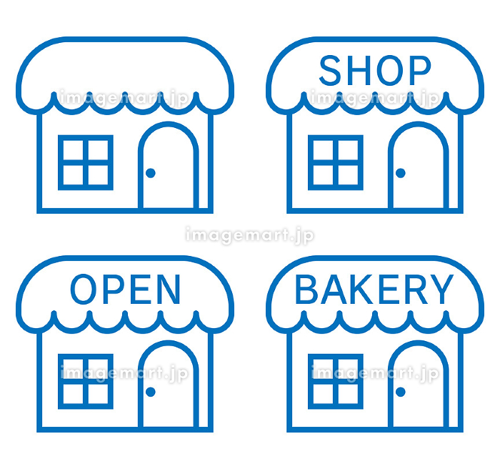 小売店のシルエットアイコン。店舗。ベクター。のイラスト素材98165232- PIXTA