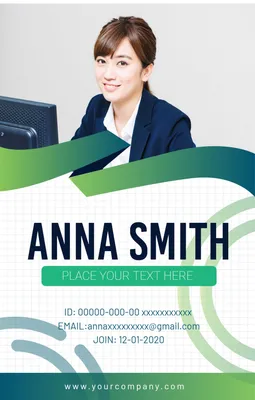 無料で使える社員証デザインテンプレートと使い方 – オリジナルネックストラップのジェイアンドシーサプライ