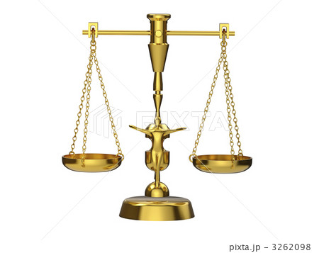 天秤ペンダント金 裁判ネックレス天秤座 正義公正法律検察テミス持ち物弁護士司法 - メルカリ