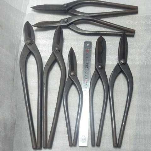 プロ使用 金切 板金 はさみ トタン鋏 盛光 波板