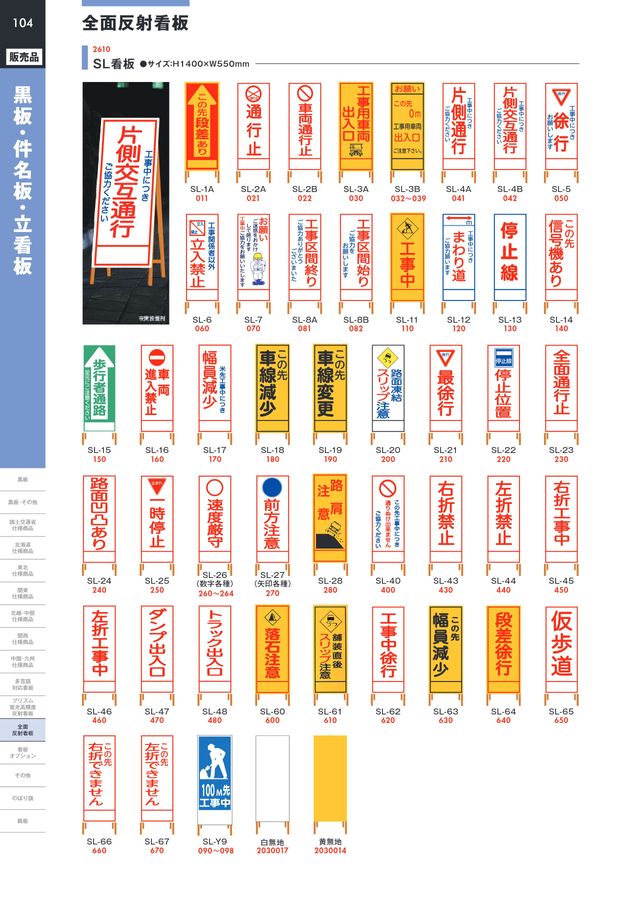 工事表示板 文字入れ無しユニット 立て看板通販モノタロウ