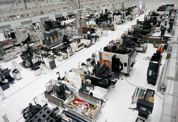 工作機メーカーの世界シェアランキングと日本国内の有名企業