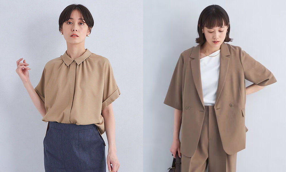 オフィスカジュアルにおすすめ夏の通勤コーデ 40代50代からのレディース・メンズファッション通販 DoCLASSE