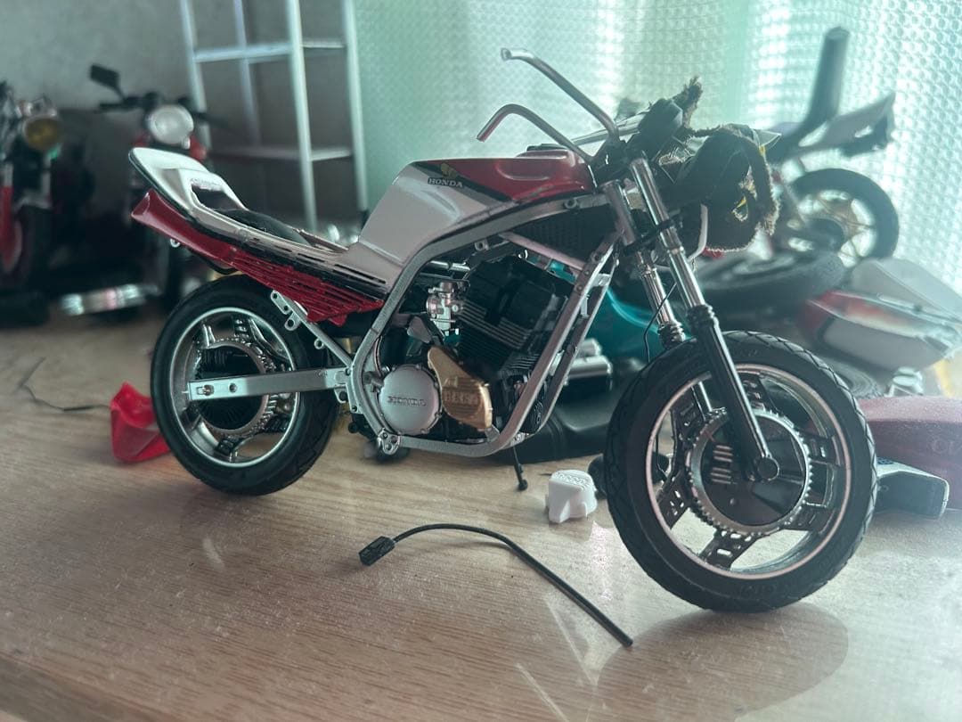 芸能人愛用 GS400E オリジナル 俺のマシン 昭和 族車 プラモデル 1 12 オートバイ・バイク - オートバイ・バイク