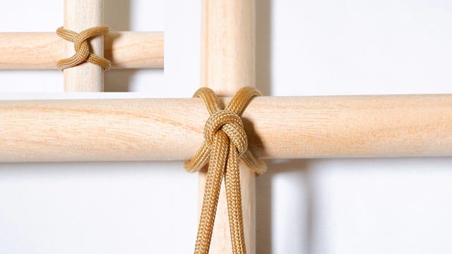 本結び ２本のロープ同士をつなぐ基本のロープ結索の結び方を写真付きで紹介ロープWORKER