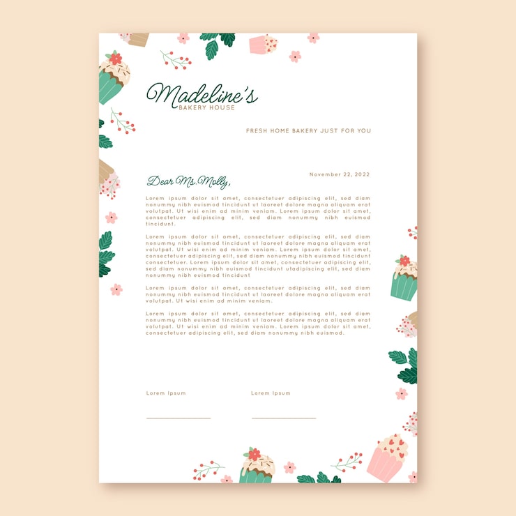 プロフェッショナルなコミュニケーションのための企業レターヘッド テンプレートのアイデア トップ 10無料 PDF 添付